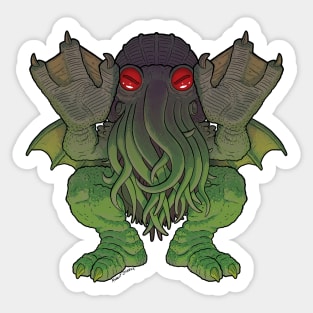 Cthulhu The Great Old One Sticker